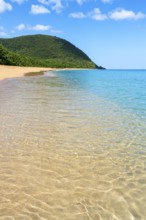 Grande Anse beach, Deshaies, Basse Terre, Guadeloupe, French Antilles, Caribbean