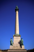 Jubilee Column Concordia, New Palace, Schlossplatz, Stuttgart, Baden-WÃ¼rttemberg, Germany
