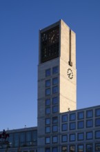 Town Hall, Town Hall Tower, Market Square, Stuttgart, Baden-WÃ¼rttemberg, Germany