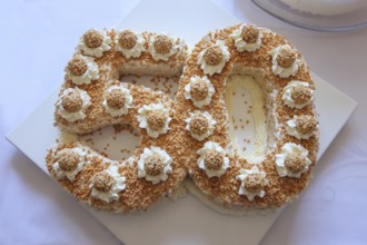Wedding cake, golden wedding anniversary, anniversary, 50th wedding anniversary, wedding cake in