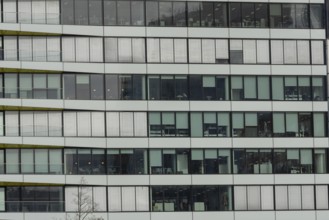 Close up of an office building, City of London, England, United Kingdom