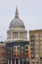 Dome of St. Pauls cathedral, City of London, England, United Kingdom