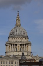 Dome of St. Pauls cathedral, City of London, England, United Kingdom
