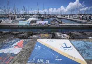 Marina of Ponta Delgada, SÃ£o Miguel, Azores, Portugal