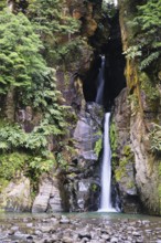 Salto do Cabrito waterfall, SÃ£o Miguel, Azores, Portugal