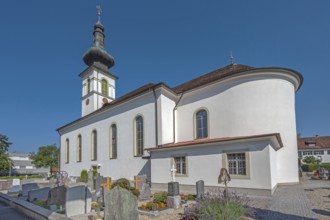 The Roman Catholic neo-Romanesque parish church of Franz Xaver in Lochau is a listed building,