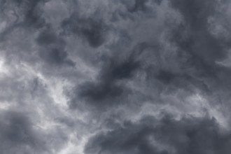 Nature, dark rain clouds, Province of Quebec, Canada