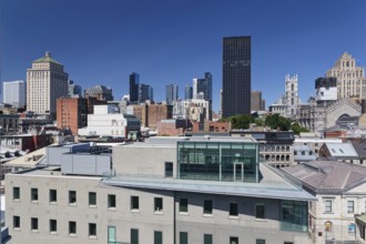 Cityscape, view on the city, Montreal, Province of Quebec, Canada