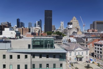 Cityscape, view on the city, Montreal, Province of Quebec, Canada