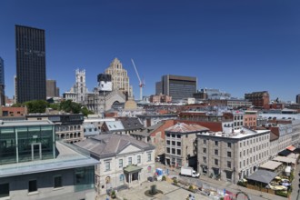 Cityscape, view on the city, Montreal, Province of Quebec, Canada