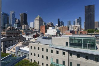 Cityscape, view on the city, Montreal, Province of Quebec, Canada