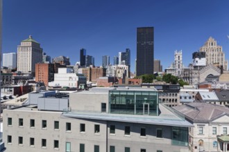 Cityscape, view on the city, Montreal, Province of Quebec, Canada
