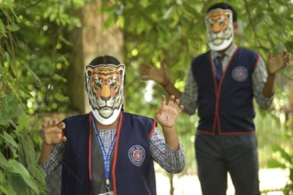Agartala, Tripura, India, 29-07-2025: Students of NSS (National Service Scheme) unit from Mahatma