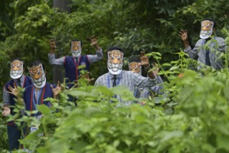 Agartala, Tripura, India, 29-07-2025: Students of NSS (National Service Scheme) unit from Mahatma