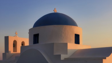 Sunrise at Panagia Skopiani, an Orthodox Chapel dedicated to Mary, Serifos, Cyclades Islands,