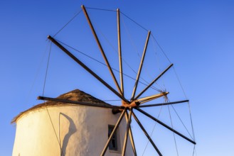 An old windmill at Chora, Serifos, Cyclades Islands, Greece