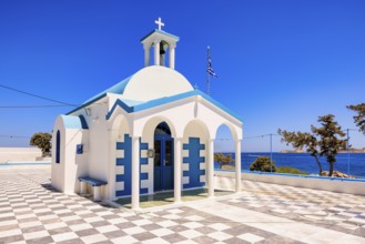 The chapel Agios Eleftherios near Komia, Milos, Cyclades Islands, Greece