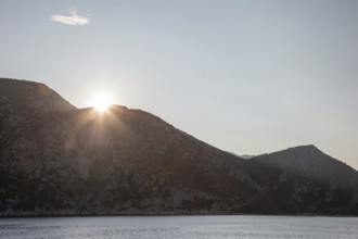 Sunrise over the PeljeÅ¡ac peninsula, Dalmatia, Croatia