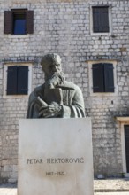 Monument to Petar HektoroviÄ‡, Starigrad, island of Hvar, Dalmatia, Croatia