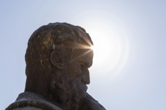 Monument to Petar HektoroviÄ‡, Starigrad, island of Hvar, Dalmatia, Croatia