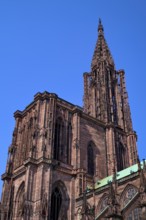 South side, Cathedral Notre-Dame, Strasbourg, Old Town, Bas-Rhin, Grand Est, Alsace, France