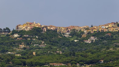 Holiday homes near Madonna delle Grazie, above the village of Capoliveri, Elba Island, Tuscan