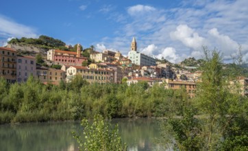 Impression of Ventimiglia, a resort town in the province of Imperia, Liguria, northern Italy