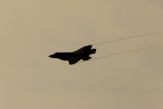 Lockheed Martin F-35 Lightning II fighter military aircraft of the United States air force USAF