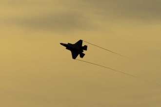 Lockheed Martin F-35 Lightning II fighter military aircraft of the United States air force USAF