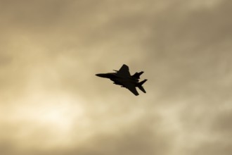 McDonnell Douglas F-15E Strike Eagle fighter military aircraft of the United States air force USAF