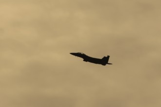 McDonnell Douglas F-15E Strike Eagle fighter military aircraft of the United States air force USAF