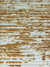 Close-up of a rusty metal surface with clear brown lines Lower Austria Austria