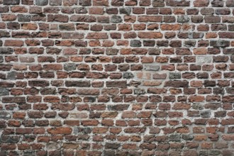 Old stone wall as background, vintage, North Rhine-Westphalia, Germany