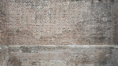 Old stone wall as background, vintage, North Rhine-Westphalia, Germany