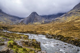 Fairy Pools and Waterfalls, Glen Brittle, Black Cuillin, Isle of Skye, Scotland, UK