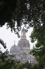 View of the Church of Our Lady Dresden, Saxony, Germany