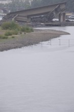 Condition of the Carola Bridge in Dresden on 12 July 2025, Saxony, Germany