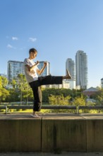 A healthy lifestyle through outdoor martial arts