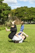 The art of Jiu Jitsu perfected in the open air