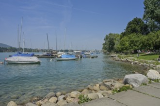 Lake Zurich, Zürichhorn park, Zurich, Switzerland