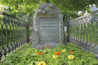 Georg Büchner grave and memorial, Germaniastrasse, Zurich, Switzerland