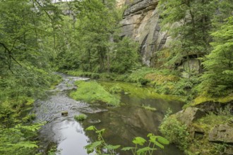 River Kamnitz near Hrensko, Czech Republic