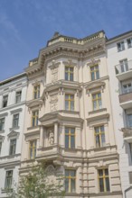 Old building, residential building, Saarbrücker Straße, Prenzlauer Berg, Pankow, Berlin, Germany