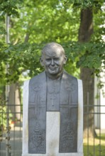 Monument to Pope John Paul II, Apostolic Nunciature, Vatican Embassy, Lilienthalstraße, Neukölln,