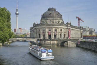 Bodemuseum, Spree, Museum Island, Mitte, Berlin, Germany