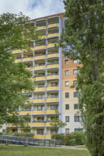 Prefabricated building, Zeppelinstraße, Potsdam, Brandenburg, Germany