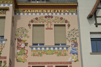 Haus Der Vier Jahreszeiten, Johannes-Runge-Straße, Wittenberge, district of Prignitz, Brandenburg,