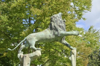 Bavarian Lion, Bayerischer Platz, Schöneberg, Berlin, Germany