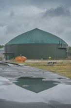 Biogas plant, Brandenburg, Germany