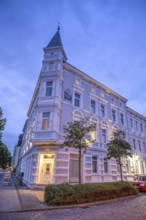 Old building, residential building, Hotel Haus Singer, Wittenberge, Prignitz district, Brandenburg,
